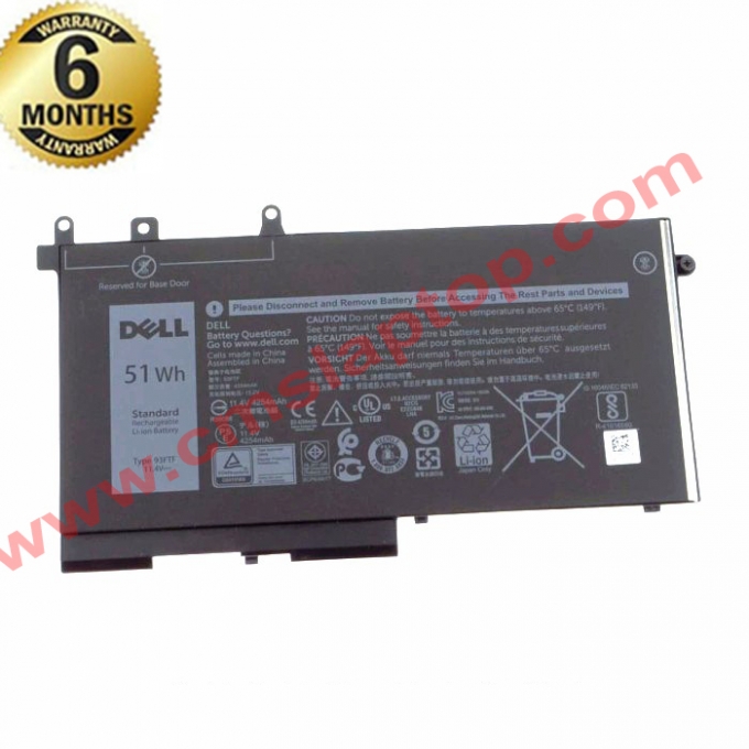 Baterai Dell Latitude 5580 Series Original
